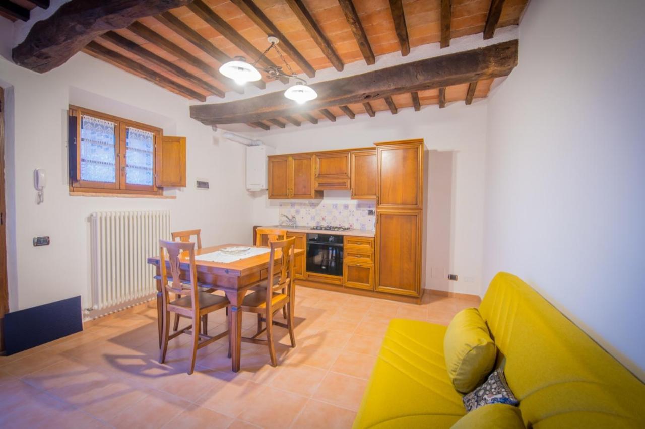 Ulivo-Chianti Charming Flat With Private Parking! Apartment Asciano Exterior photo