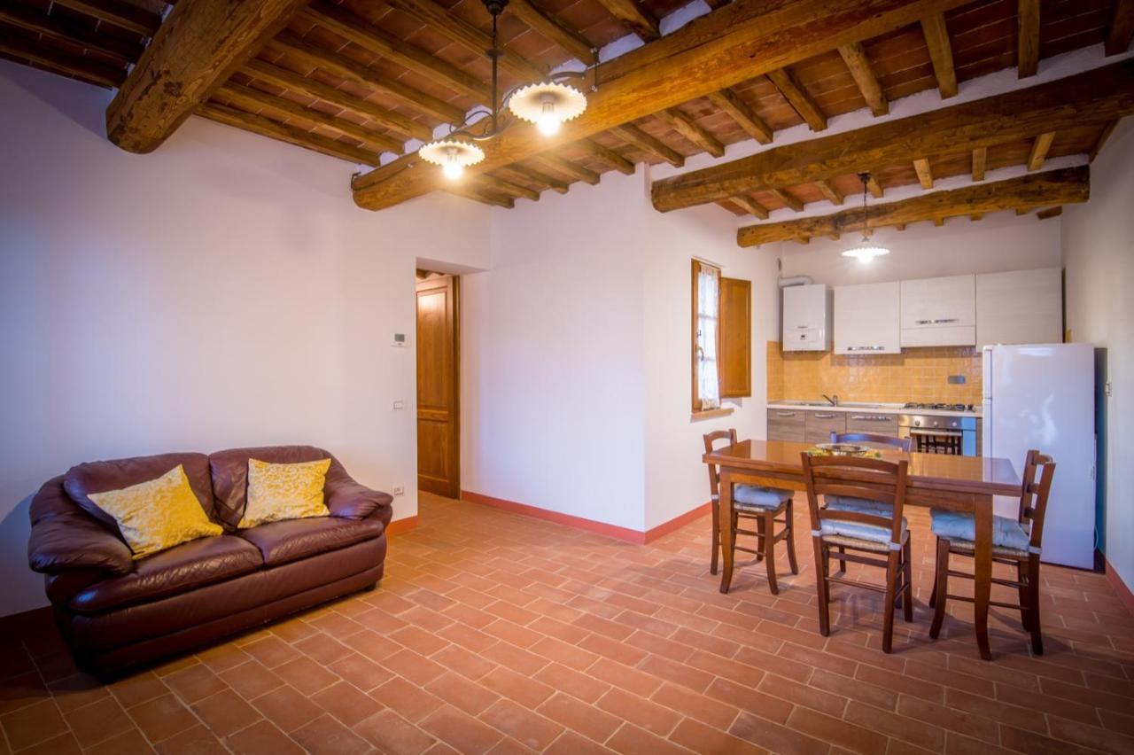 Ulivo-Chianti Charming Flat With Private Parking! Apartment Asciano Exterior photo