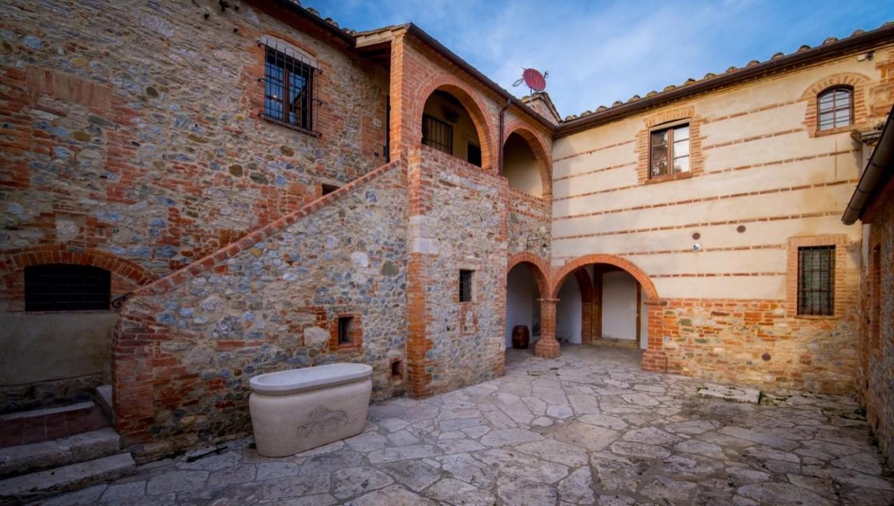 Ulivo-Chianti Charming Flat With Private Parking! Apartment Asciano Exterior photo