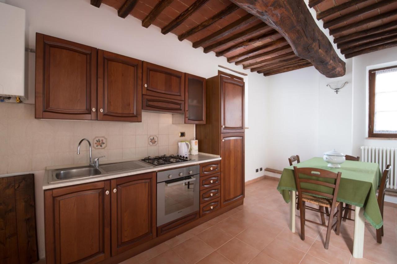 Ulivo-Chianti Charming Flat With Private Parking! Apartment Asciano Exterior photo